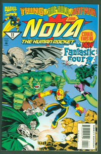 Nova #11 VF/NM Marvel Comics 1994 Thing/She-Hulk/Ant-Man & NOVA