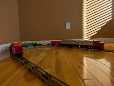 Lionel Santa Fe Double Diesel Complete O27 Gauge Electric Train No. 6-1489