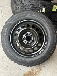 Single new tire 205/65r16 95T Goodyear Ultragrip Winter 5x115 
