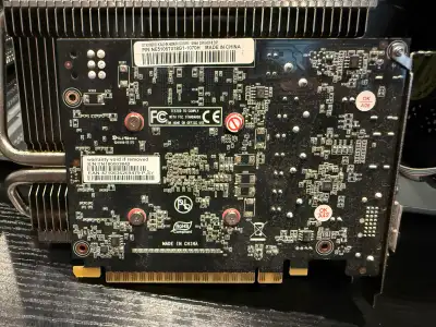 Up for sale is a rare, fanless Palit GTX 1050 Ti KalmX. This is one of the most powerful graphics ca...