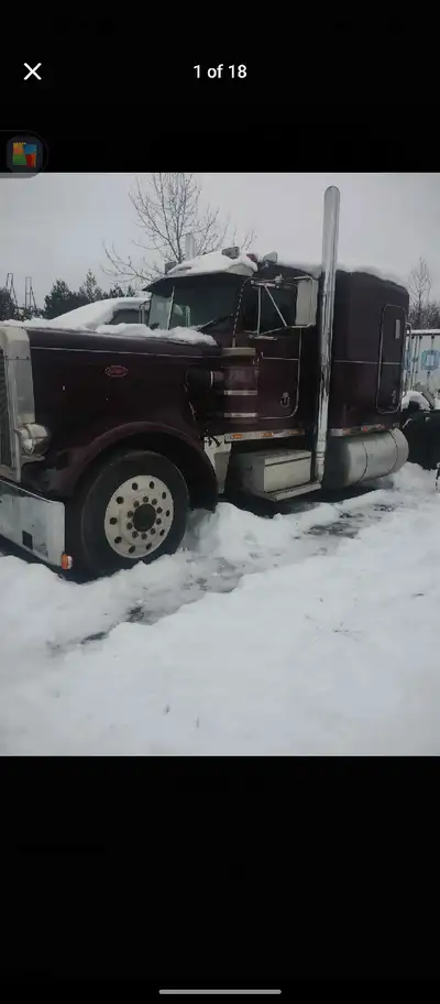 1984 359 3406B (7FB) 18sp. 12&40, Pete air ride. Tall rubber.