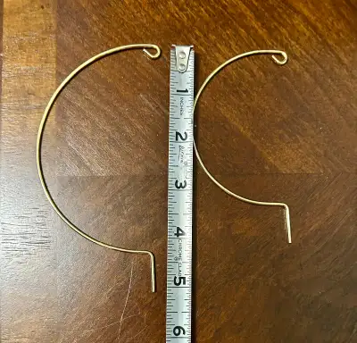 Wire Ornament Hangers, 9 pieces (no bases) Brampton, View more
