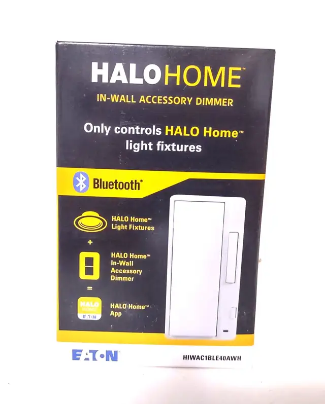 NEW Halo Home Smart Bluetooth Wireless In-Wall Accessory Dimmer in Other in Kitchener / Waterloo - Image 4