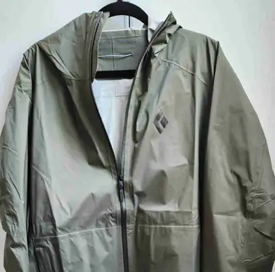 New Black Diamond Stretch Rain Jacket  (Large), View more