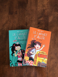 Deux livres : Le carnet d’Allie