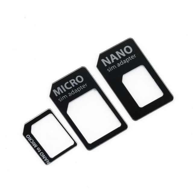 Sim Card Mini Micro Adapters Adapteur Neuf carte téléphone New dans Accessoires pour cellulaires  à Laval/Rive Nord