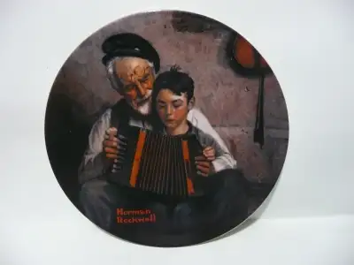 PLATES - Norman Rockwell - The music master  - $6.00, View more
