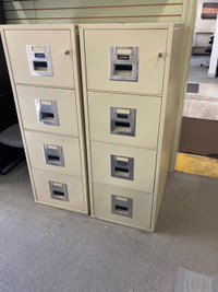 GARDEX FireProof 4 drwr Filing Cabinets 
