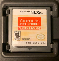 America’s Test Kitchen, Let’s Get Cooking, Nintendo DS, $15