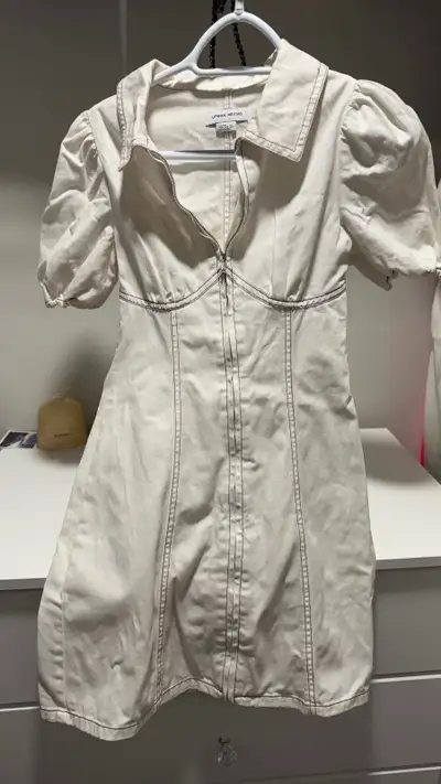 Perfect for Summer！Cream Puff Sleeve Dress, View more