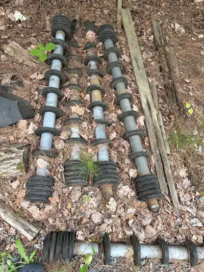 5 of them Used to pull your boat up onto shore or into a boathouse Haven't used in a few years but S...