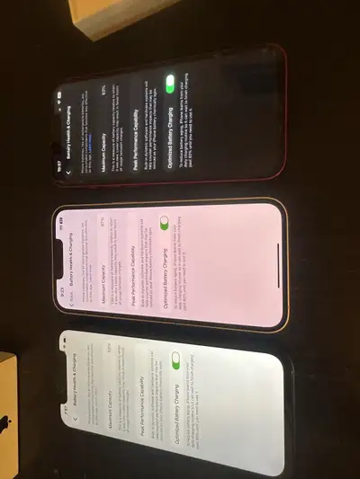 For sale three (3) iPhone 13’s. Take all for $900! or $350 each. Can make a deal if you want two. Sp...