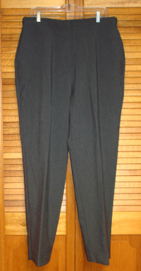 Ladies/Misses Dress Pants, Size 14, NWT, Dark Gray, Alia brand