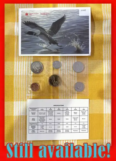 1995 Canada Proof Like Coin Set!, View more