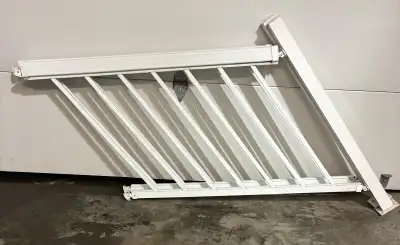 Pair Of White Aluminum Railing 4 Step Stairs, View more
