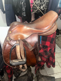 English saddle 