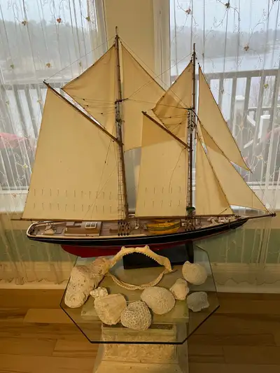 Handcrafted Bluenose Model, View more
