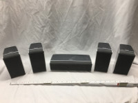 RCA RTD160 Surround Sound Speaker Set (5 speakers)