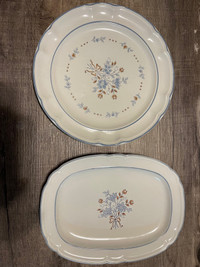 Vintage Cordella Bluet Serving Platters