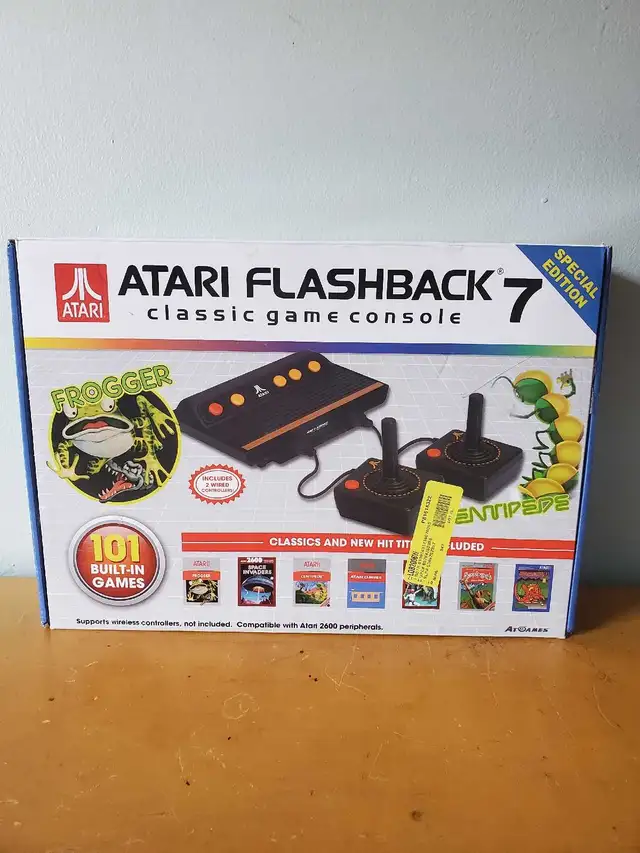 Atari Flashback 7 Classic Game Console 101 Games Special Edition in Older Generation in City of Toronto - Image 3