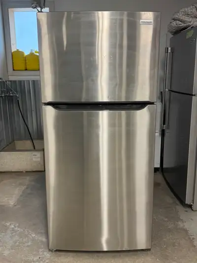 New model fridge top freezer stainless 30" Frigidaire KL Sudbury, View more