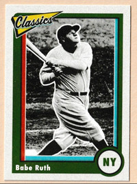 MLB Card - Babe Ruth #31 Classics New York Yankees