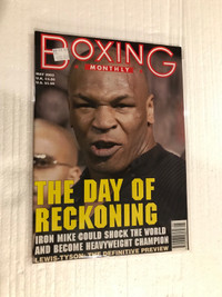 Mike Tyson boxing monthly 2002 May issue 