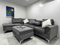 Brand New Sectional Sofa with ottoman available for sale