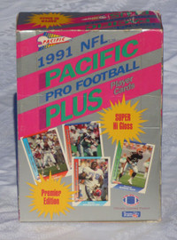PACIFIC football ... 1991 SERIES 1 ... SEALED BOX … Emmitt Smith