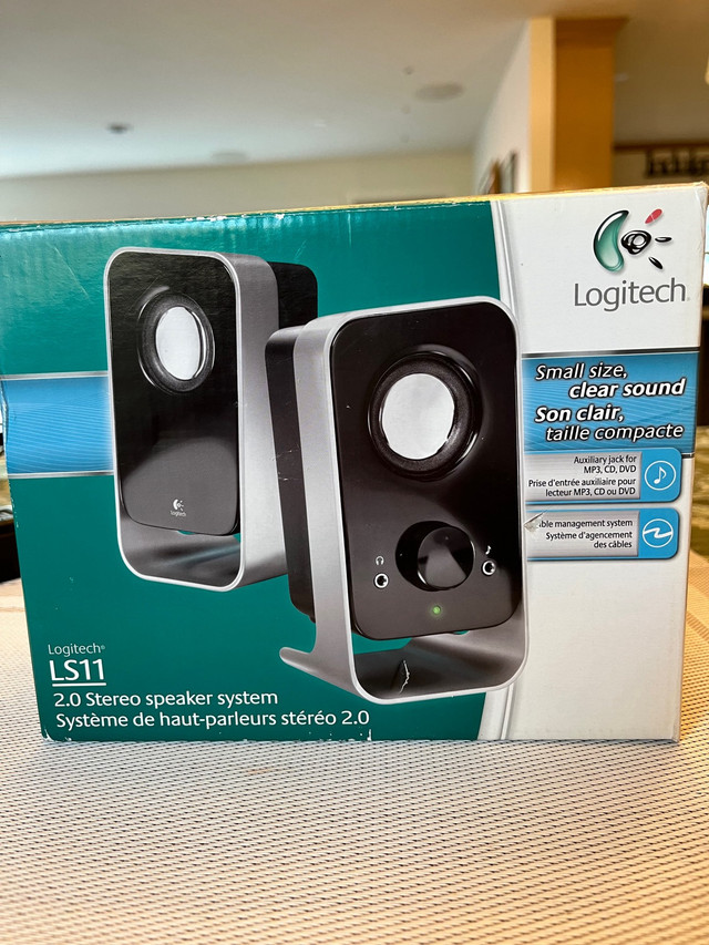 Logitech LS11 2.0 Stereo Speaker System in Stereo Systems & Home Theatre in Bridgewater