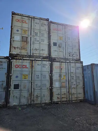 Sea cans for sale 40ft high cube cargo Worthy For more info please call or text 403 978 5911 thanks...
