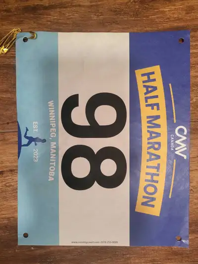 CMV Canada Half Marathon Race Bib, View more