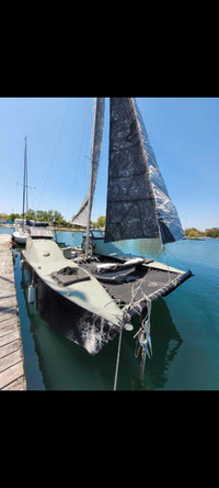 Catamaran 25 ft   9500 or trade for classic car motorcycle or