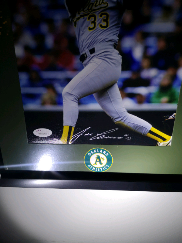 Jose Canseco signed in Arts & Collectibles in Grand Bend - Image 2