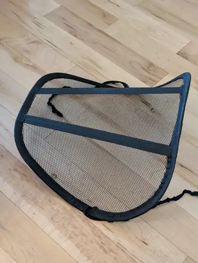 Mesh back support for car or office seat, View more