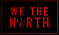 TORONTO RAPTORS "WE THE NORTH" LED   NEON   SIGN