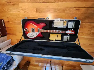 SUPERB Rickenbacker 360 FireGlo 2008! W/HardCase! FREE SHIPPING!, View more