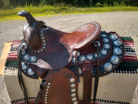 Rare Baird Silver Saddle For Sale