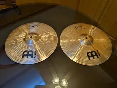 Hi hat cymbals., View more