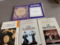 6 pièces théatre:Molière,Hugo,Corneillle,Racine etc.