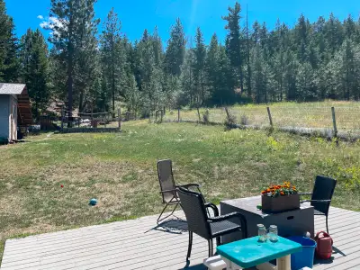 Home on acreage 20 mins from Kamloops for Aug 1st