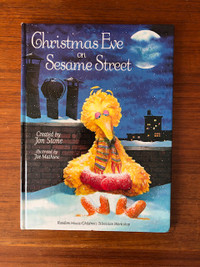 Christmas Eve on Sesame Street Big Bird Santa Claus Muppets Bert