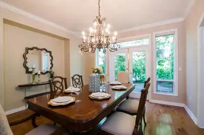 Solid Wood Dining Table with 6 Chairs, View more