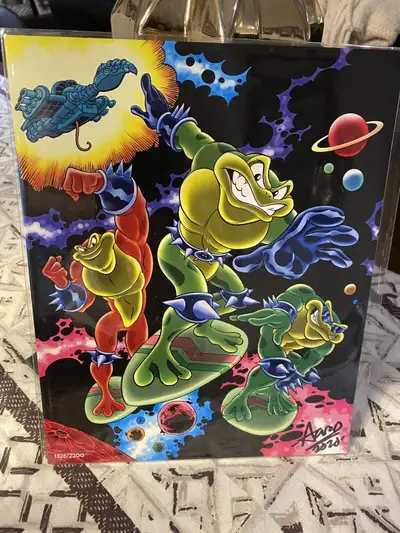 Brand new in protective sleeve. Never removed. Guaranteed mint condition. This 8” x 10” signed exclu...