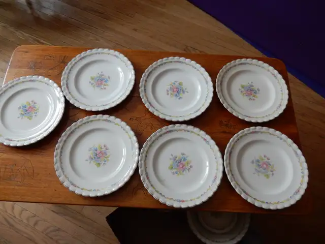 Vintage Gloria pattern -England-J&G Meakin-391413-33 piece set in Arts & Collectibles in Saskatoon - Image 8
