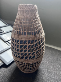 Vase en osier