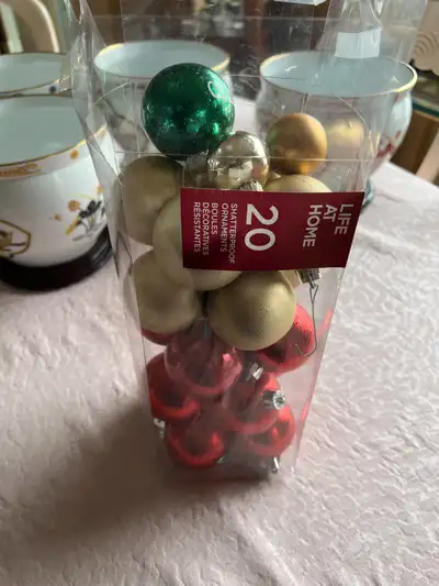 Xmas Ornaments Shatterproof x23, View more