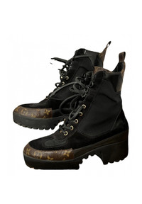 Authentic Louis Vuitton leather boots shoes