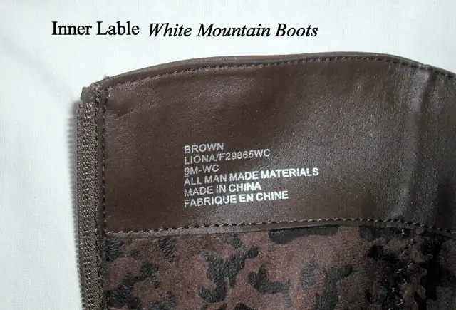 White Mountain knee hi boots, 9M-WC, brown, new, never worn in Women's - Shoes in City of Toronto - Image 7