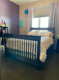 Young America convertible crib and full bed